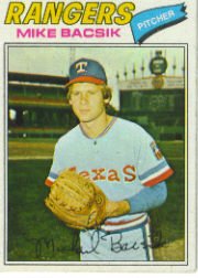 1977 Topps Baseball Cards      103     Mike Bacsik RC